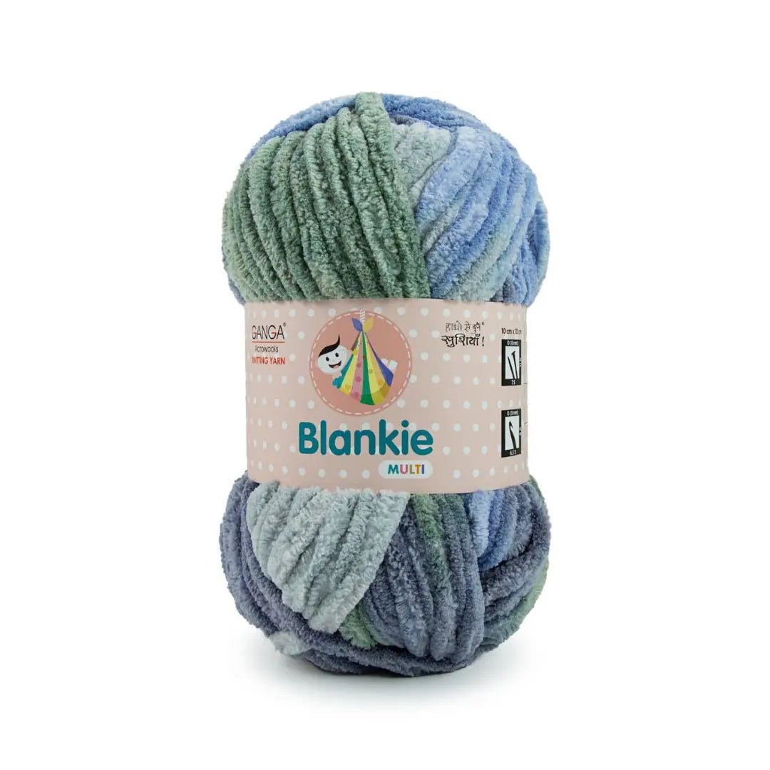 Ganga Acrowools Blankie Multi Yarn (BLM013)