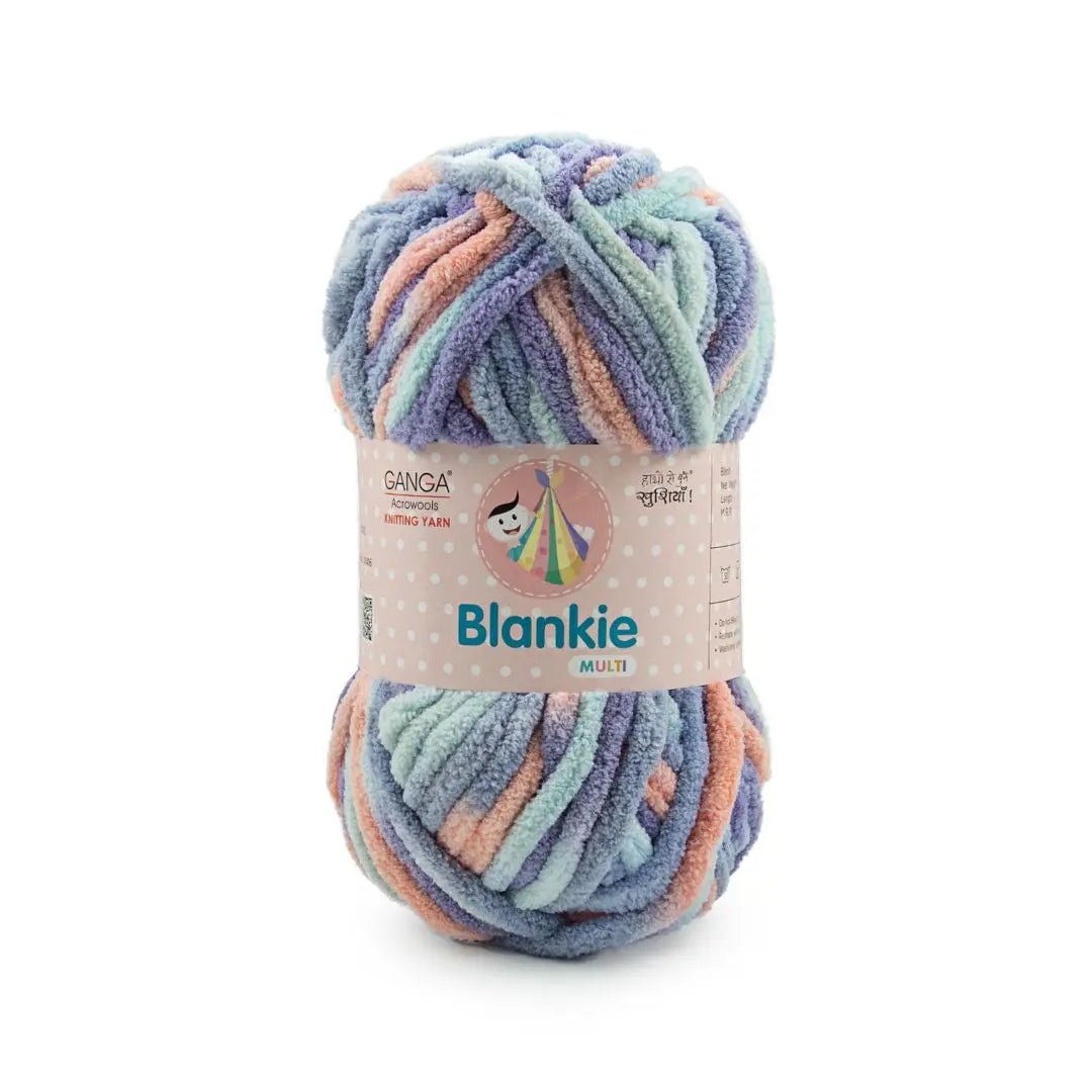 Ganga Acrowools Blankie Multi Yarn (BLM022)