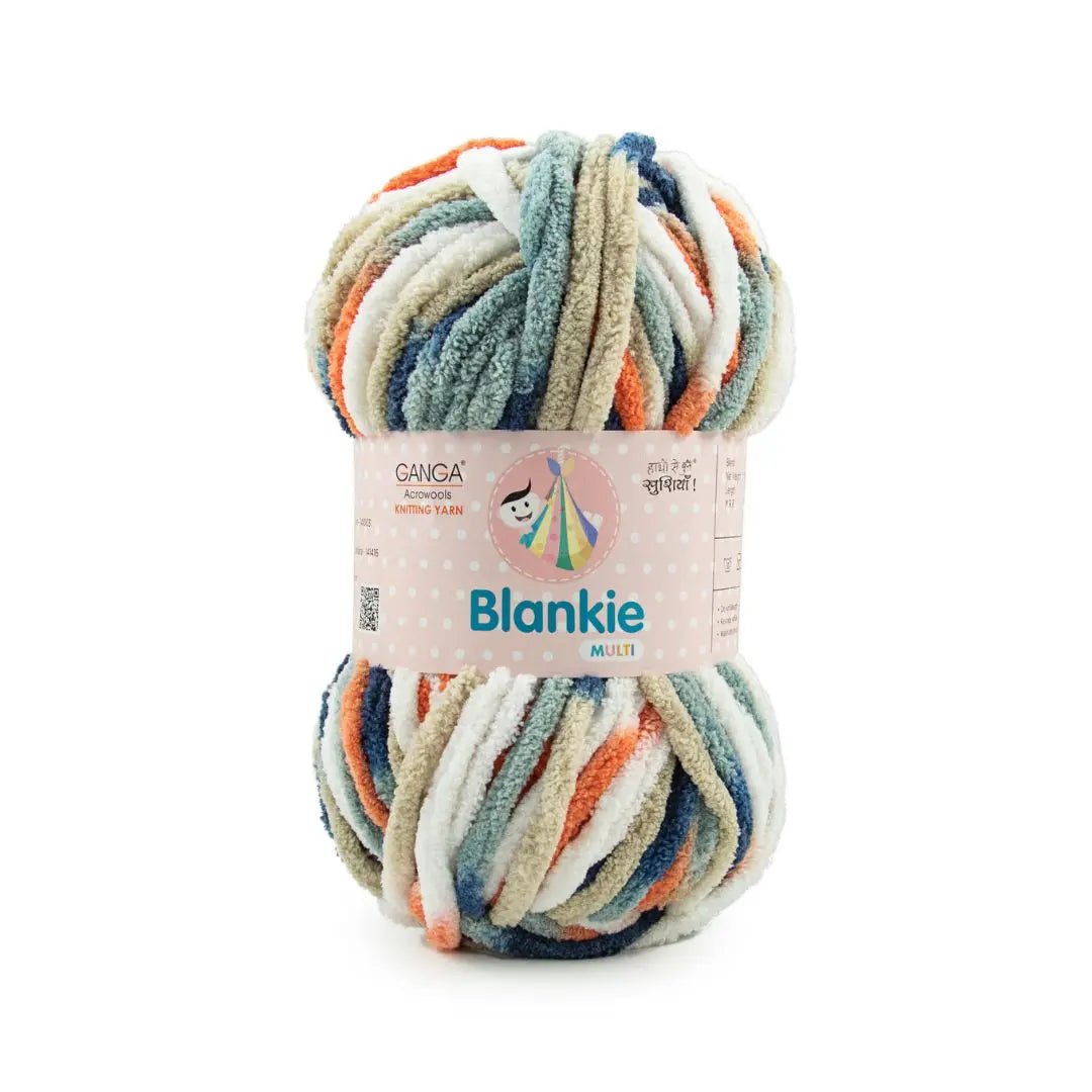 Ganga Acrowools Blankie Multi Yarn (BLM023)