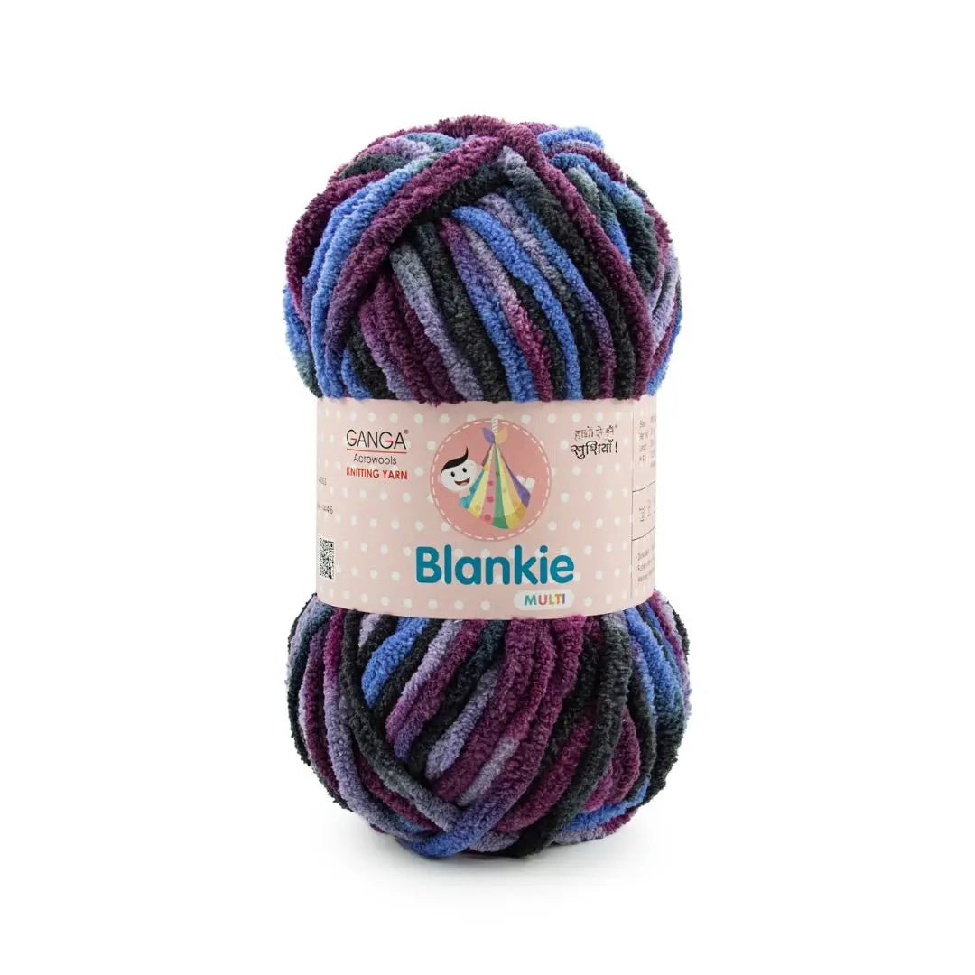 Ganga Acrowools Blankie Multi Yarn (BLM024)