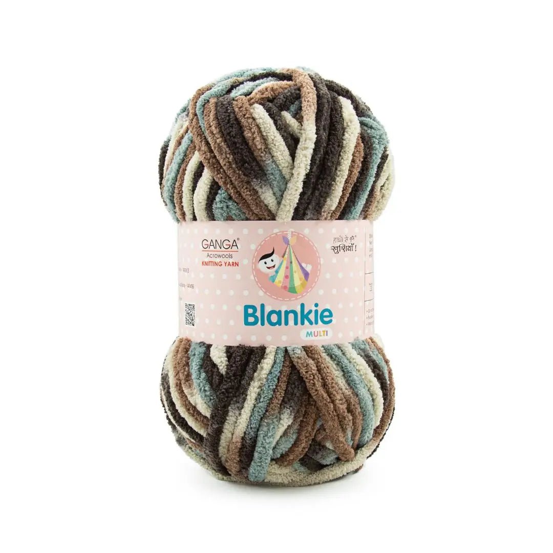 Ganga Acrowools Blankie Multi Yarn (BLM027)