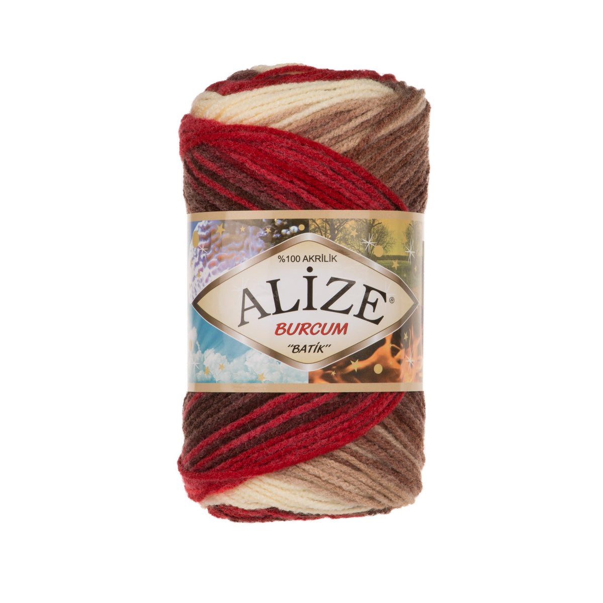 Alize Burcum Batik Yarn 4574