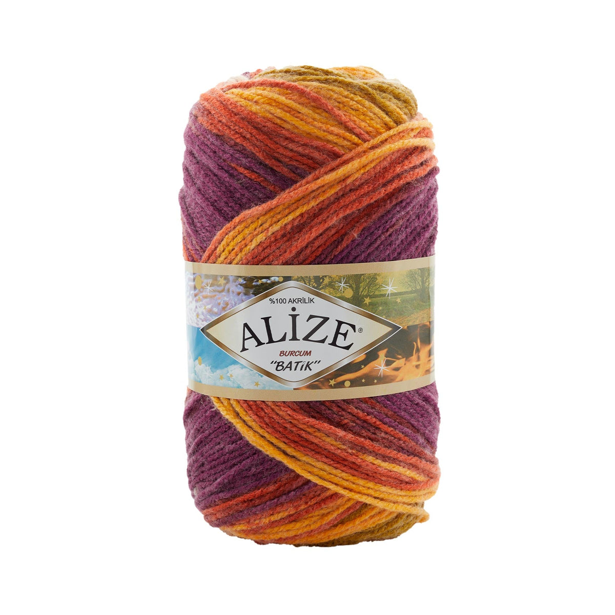 Alize Burcum Batik Yarn 8027
