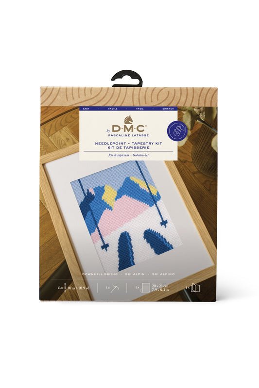 DMC Cross Stitch Kit - Alpine Skiing