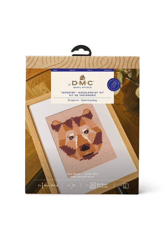 DMC Tapestry Kit - Geo Bear
