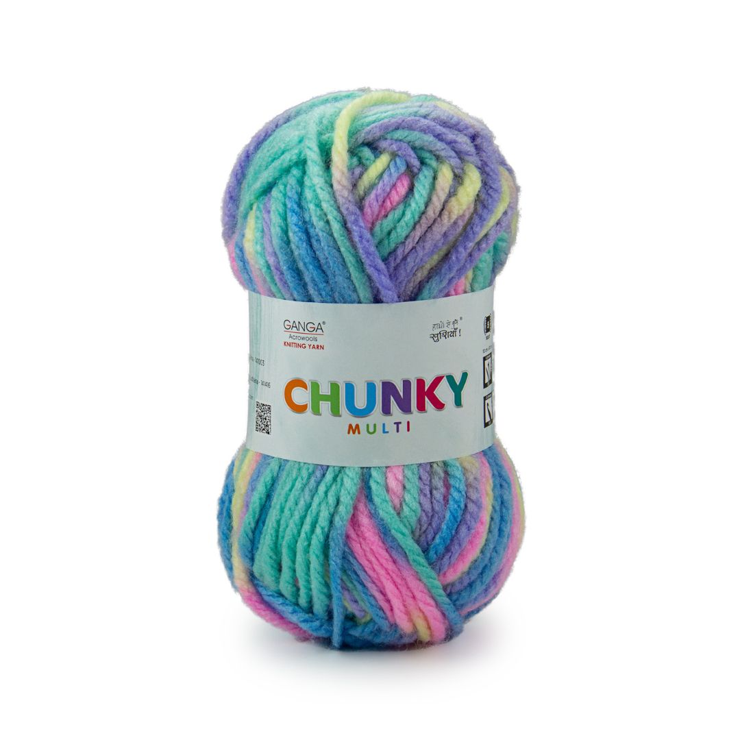 Ganga Acrowools Chunky Multi Yarn (CHM001)
