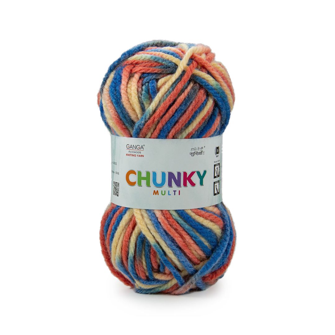 Ganga Acrowools Chunky Multi Yarn (CHM004)