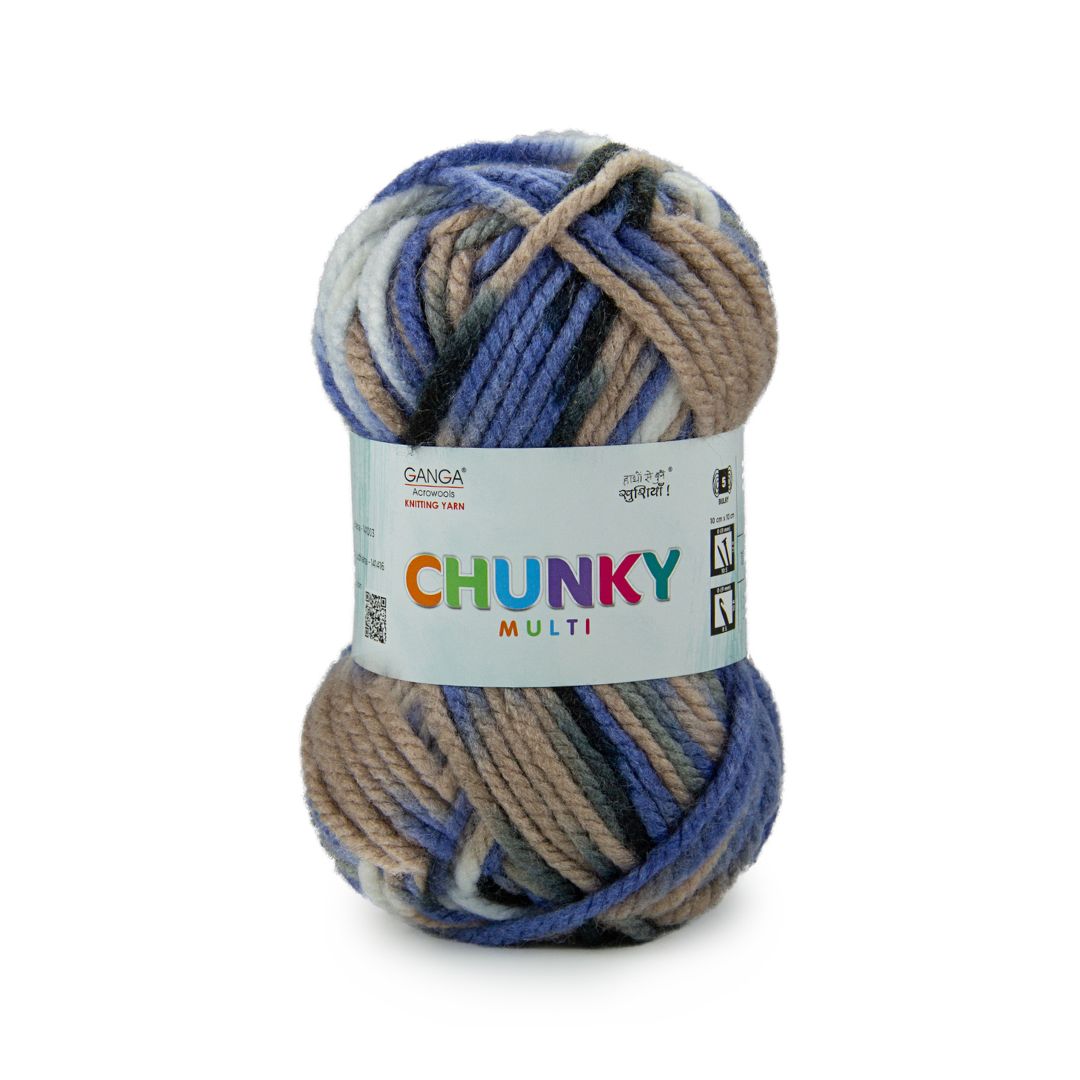 Ganga Acrowools Chunky Multi Yarn (CHM005)