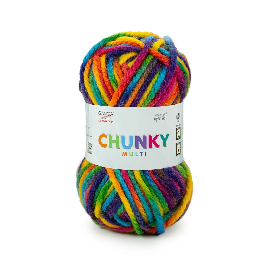 Ganga Acrowools Chunky Multi Yarn (CHM007)