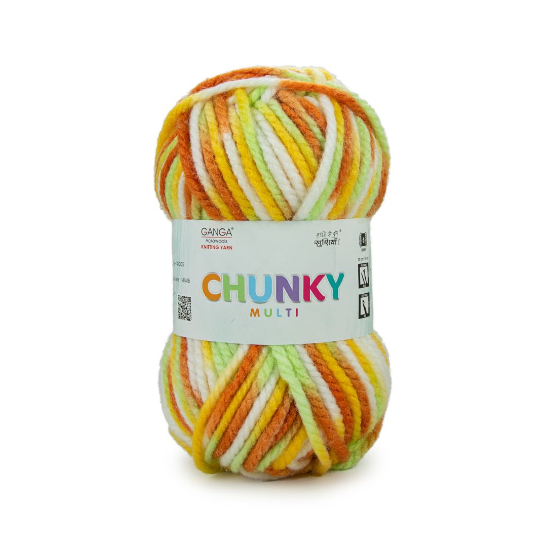 Ganga Acrowools Chunky Multi Yarn (CHM010)