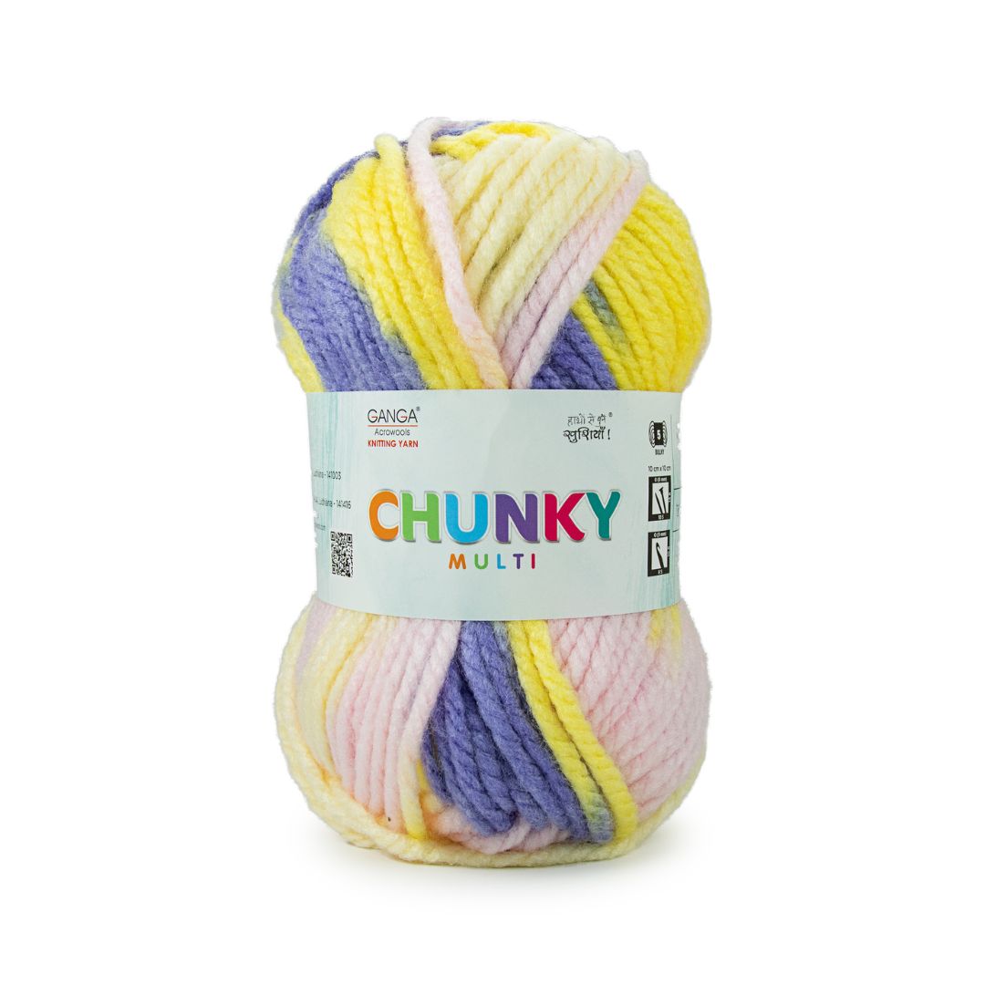 Ganga Acrowools Chunky Multi Yarn (CHM014)
