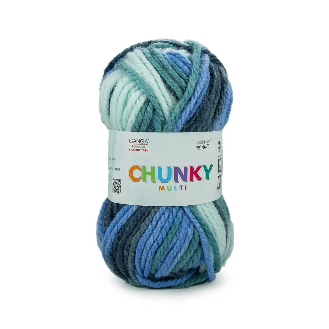 Ganga Acrowools Chunky Multi Yarn (CHM016)