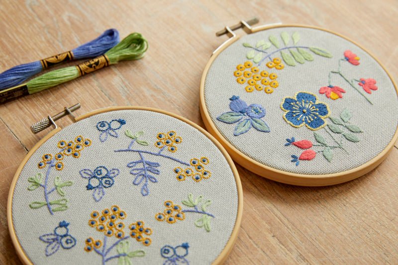 DMC Embroidery Duo Kit - The Forest Fruits