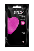 Dylon Hand Fabric Dye (Passion Pink)
