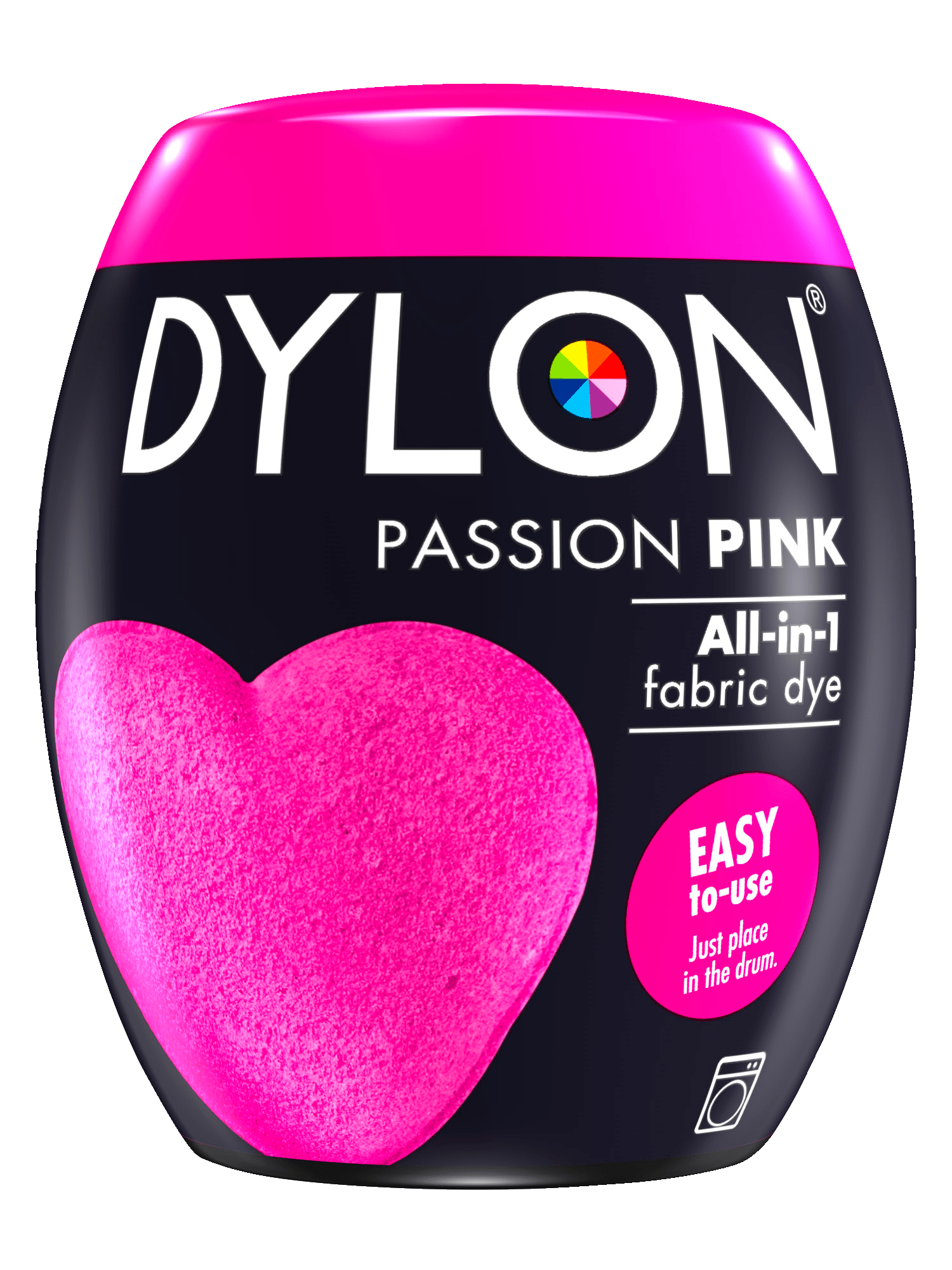 Dylon Machine Fabric Dye (Passion Pink)