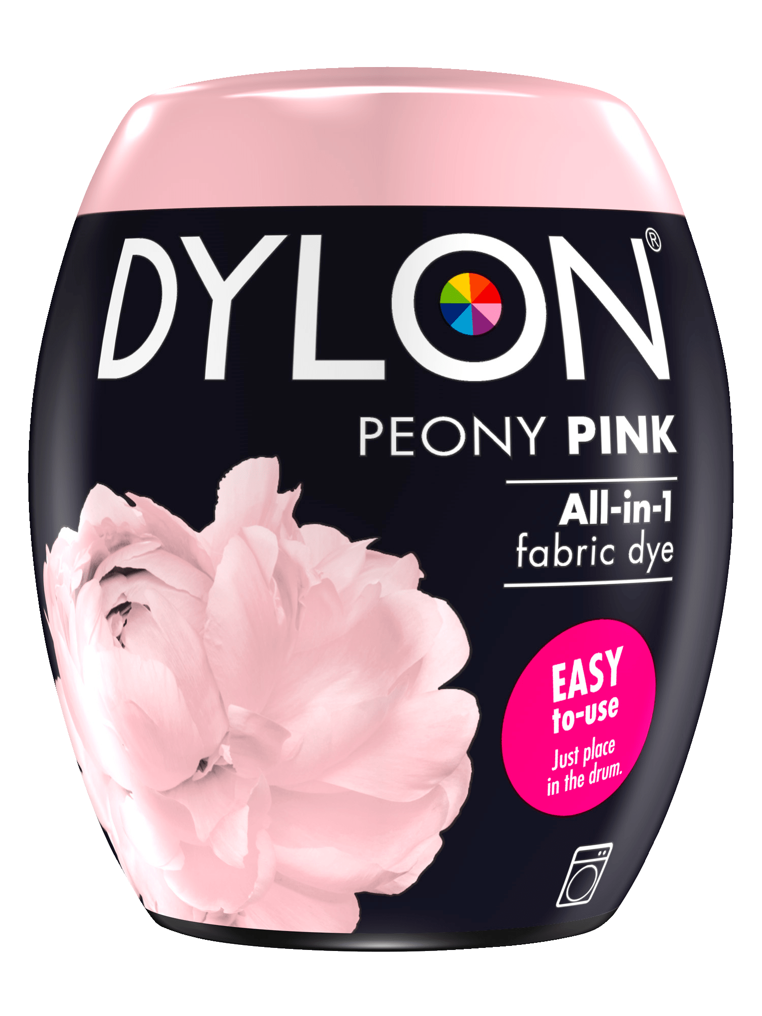 Dylon Machine Fabric Dye (Peony Pink)