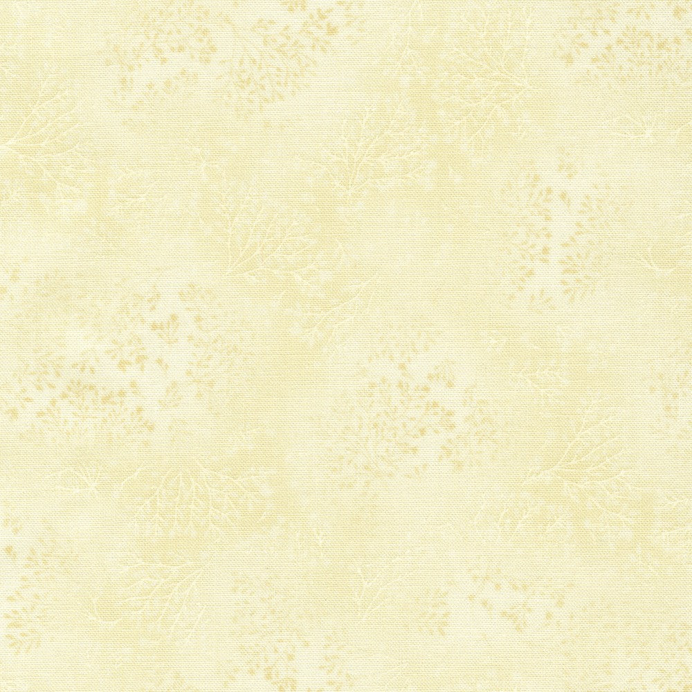 Fusions Leaf Branches Neutrals in Vanilla quilting fabric by Robert Kaufman