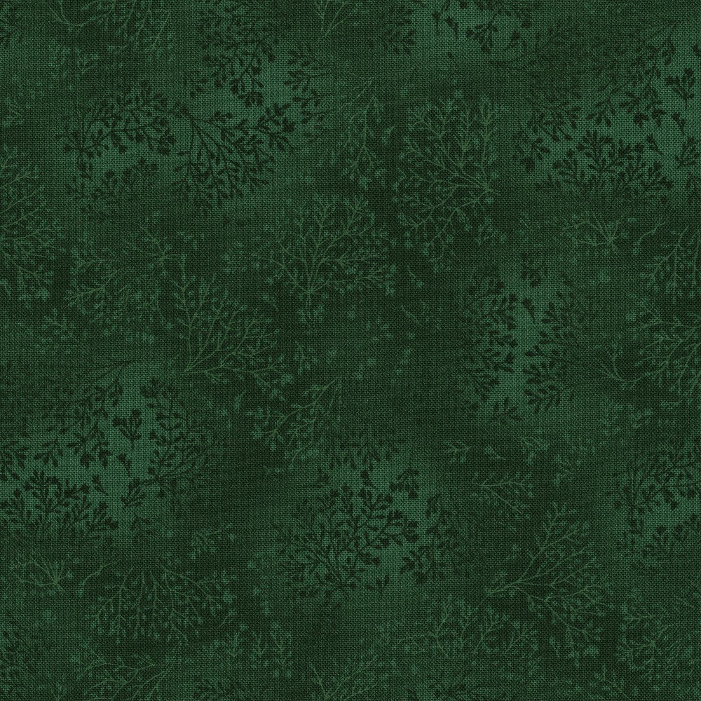 Fusions Leaf Branches Neutrals in Celery quilting fabric by Robert Kaufman