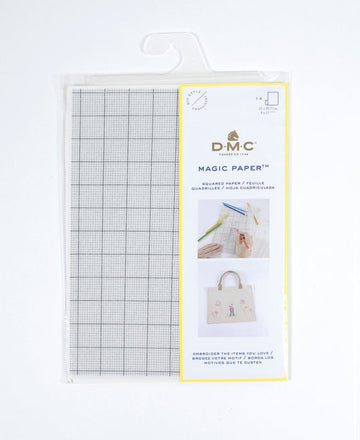 DMC Magic Paper - Printable Embroidery Transfer Paper - Small Grid - A4
