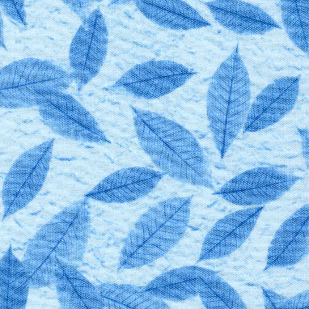 Natural Textures in Blue quilting fabric by Robert Kaufman