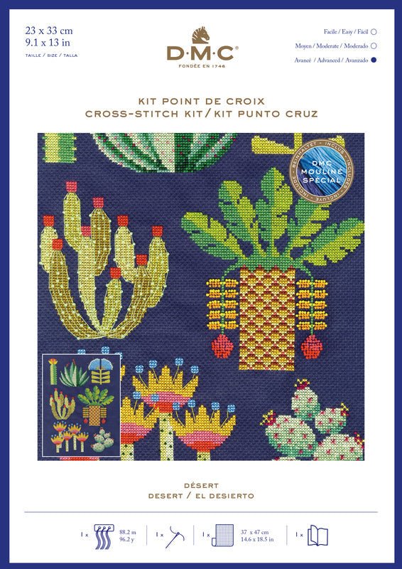 DMC Cross Stitch Kit - Desert