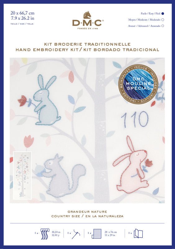 DMC Embroidery Kit - Country
