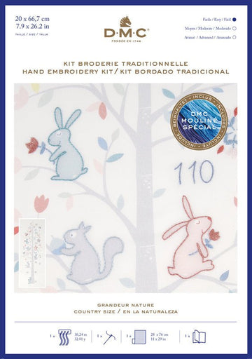 DMC Embroidery Kit - Country