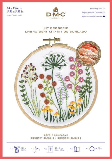 DMC Embroidery Kit - Country Classic