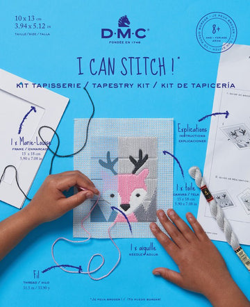 DMC Cross Stitch Kit - Little Reindeer