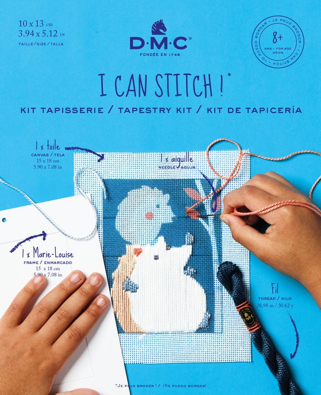 DMC Tapestry Kit - Zebulon the Hedgehog