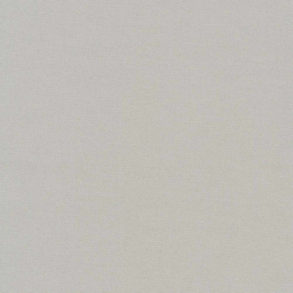 Kona Cotton Solids (The Grey Shades) in Ash quilting fabric by Robert Kaufman