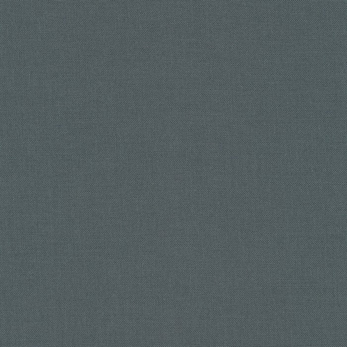 Kona Cotton Solids (The Grey Shades) in Metal quilting fabric by Robert Kaufman