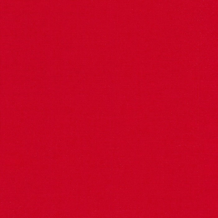 Kona Cotton Solids (The Red Shades) in Cardinal quilting fabric by Robert Kaufman