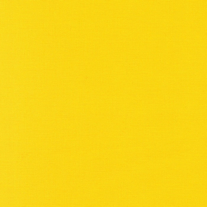 Kona Cotton Solids (The Yellow Shades) in Citrus quilting fabric by Robert Kaufman