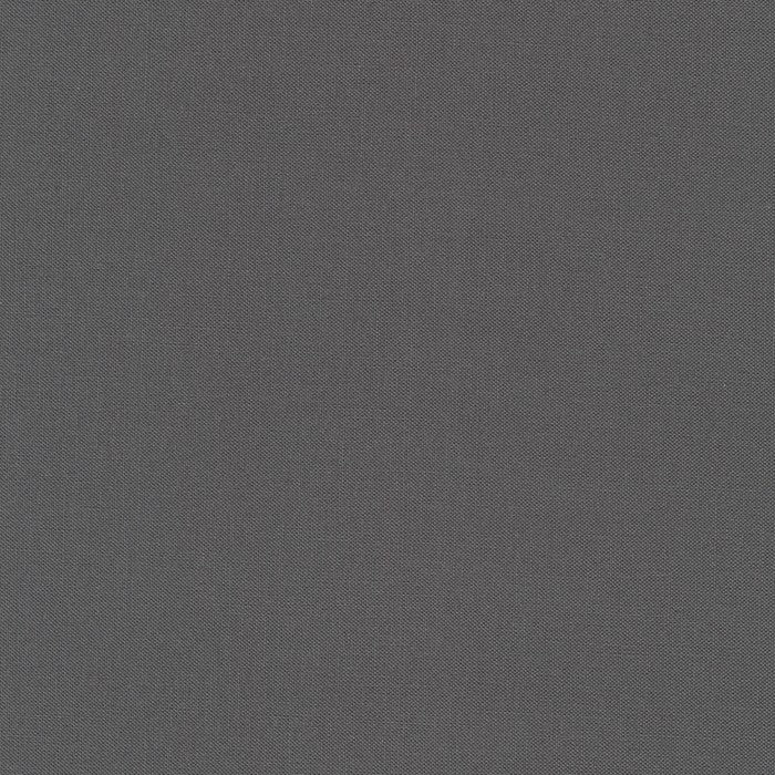 Kona Cotton Solids (The Grey Shades) in Coal quilting fabric by Robert Kaufman