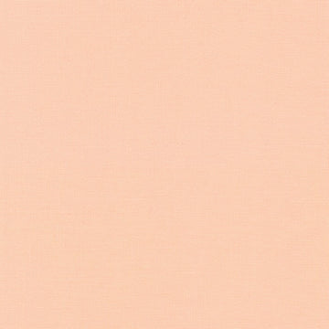 Kona Cotton Solids (The Orange Shades) in Ice Peach quilting fabric by Robert Kaufman