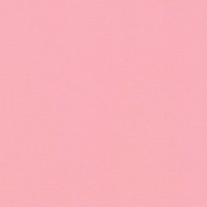 Kona Cotton Solids (The Pink Shades) in Med. Pink quilting fabric by Robert Kaufman