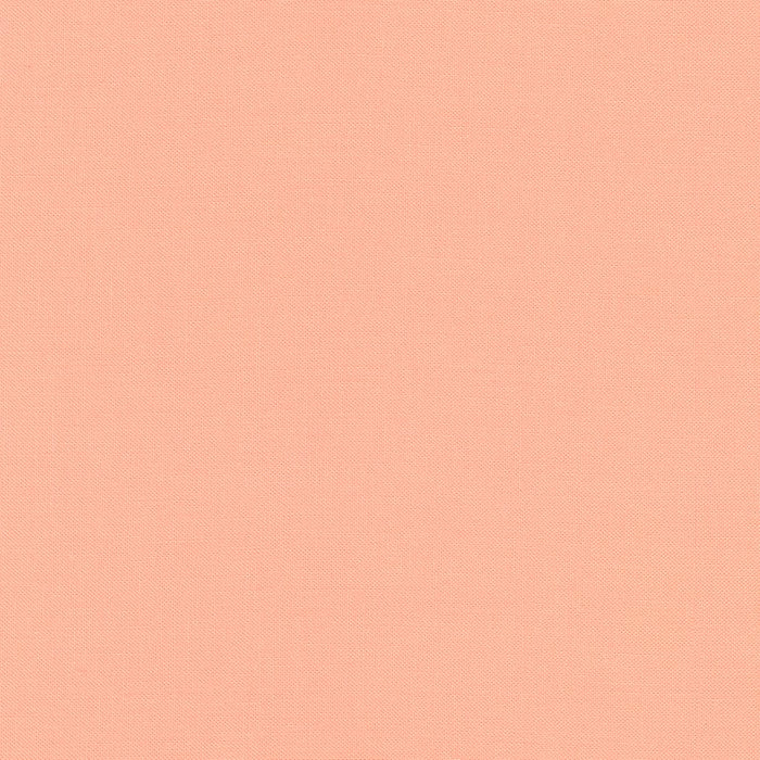Kona Cotton Solids (The Orange Shades) in Peach quilting fabric by Robert Kaufman