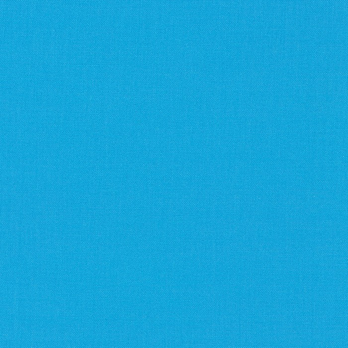 Kona Cotton Solids (The Blue Shades) in Water quilting fabric by Robert Kaufman