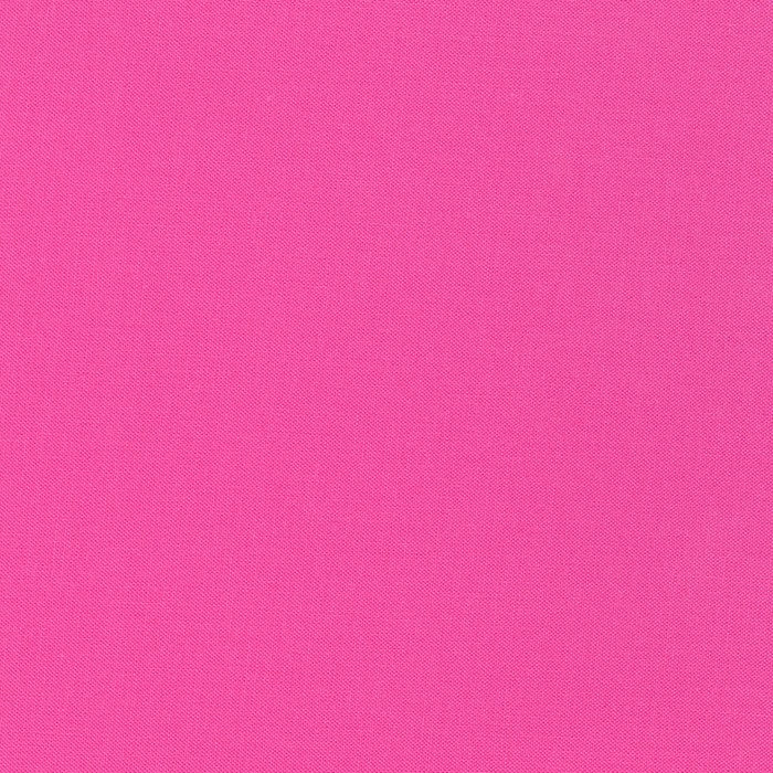 Kona Cotton Solids (The Pink Shades) in Dragon Fruit quilting fabric by Robert Kaufman