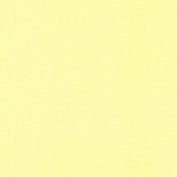 Kona Cotton Solids (The Yellow Shades) in Lemon Ice quilting fabric by Robert Kaufman