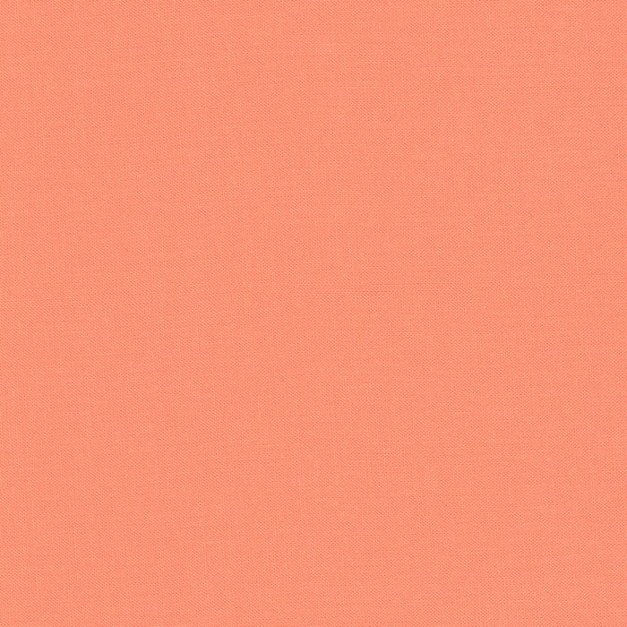 Kona Cotton Solids (The Orange Shades) in Creamsicle quilting fabric by Robert Kaufman