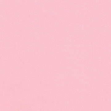 Kona Cotton Solids (The Pink Shades) in Baby Pink quilting fabric by Robert Kaufman