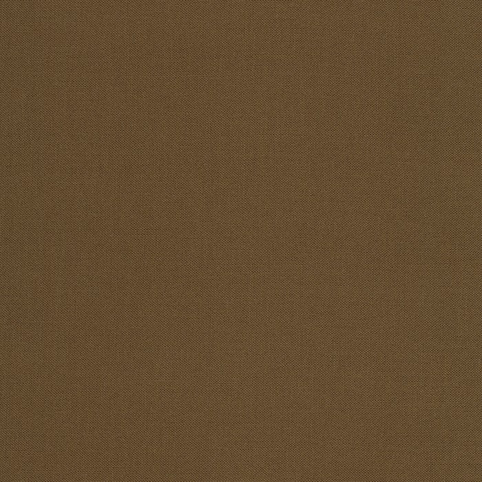 Kona Cotton Solids (The Brown Shades) in Cappuccino quilting fabric by Robert Kaufman