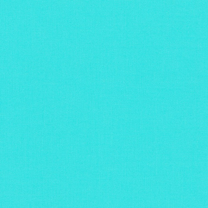 Kona Cotton Solids (The Blue Shades) in Capri quilting fabric by Robert Kaufman