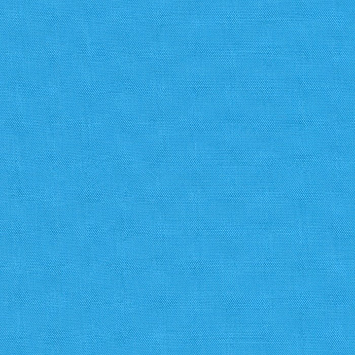 Kona Cotton Solids (The Blue Shades) in Stratosphere quilting fabric by Robert Kaufman