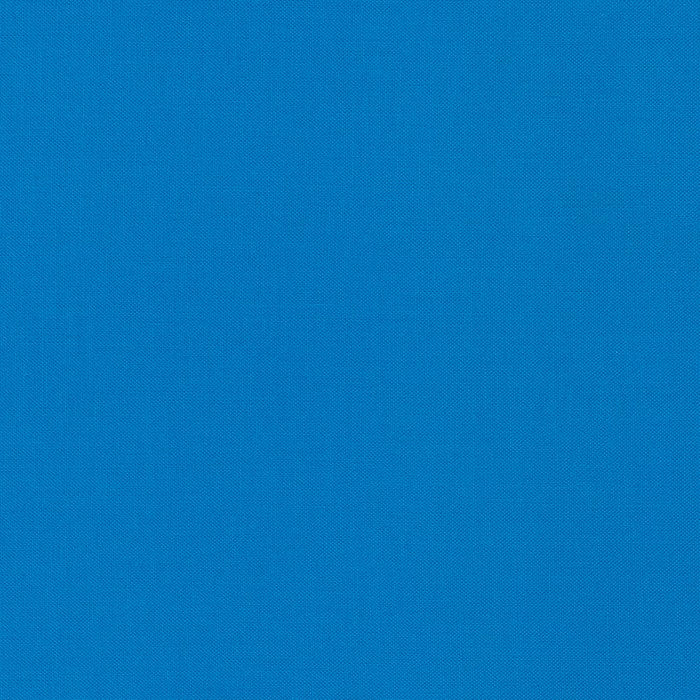 Kona Cotton Solids (The Blue Shades) in Malibu quilting fabric by Robert Kaufman