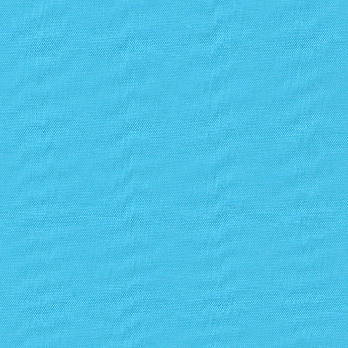 Kona Cotton Solids (The Blue Shades) in Niagara quilting fabric by Robert Kaufman