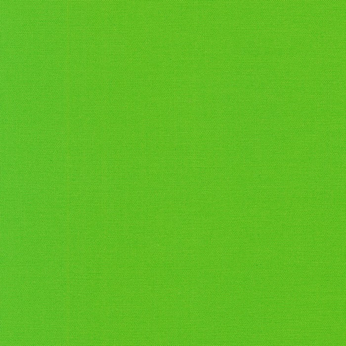 Kona Cotton Solids (The Green Shades) in Parrot quilting fabric by Robert Kaufman