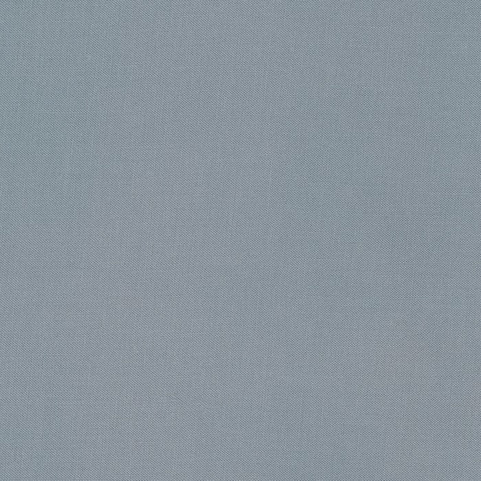 Kona Cotton Solids (The Grey Shades) in Titanium quilting fabric by Robert Kaufman